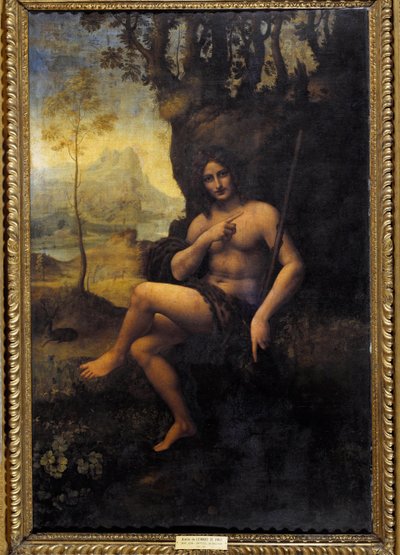 Bacchus - Leonardo da (studio of) Vinci