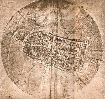 Carte représentant la ville d