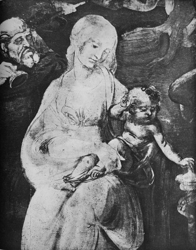 Adoration des Mages - Vierge et Enfant, vers 1481 - Leonardo da Vinci