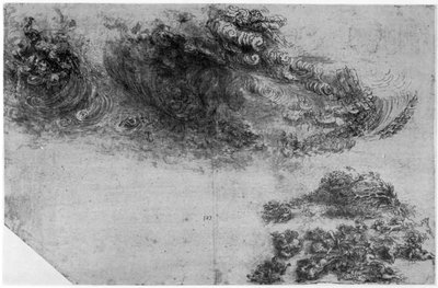 Tempête apocalyptique, fin du 15e ou début du 16e siècle - Leonardo da Vinci