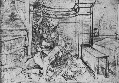 Aristote et Phyllis, c1480 - Leonardo da Vinci