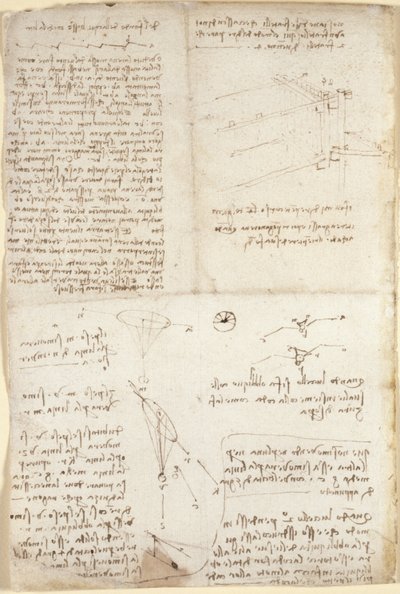 Notes, diagrammes et croquis du 