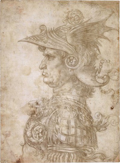 Buste de guerrier - Leonardo da Vinci