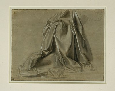 Daperie pour une figure agnouille … - Leonardo da Vinci