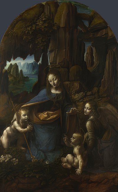 La Vierge aux rochers - Leonardo da Vinci