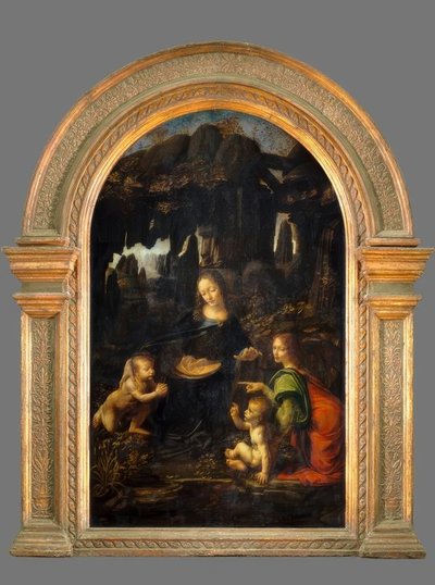 La Vierge aux rochers - Leonardo da Vinci