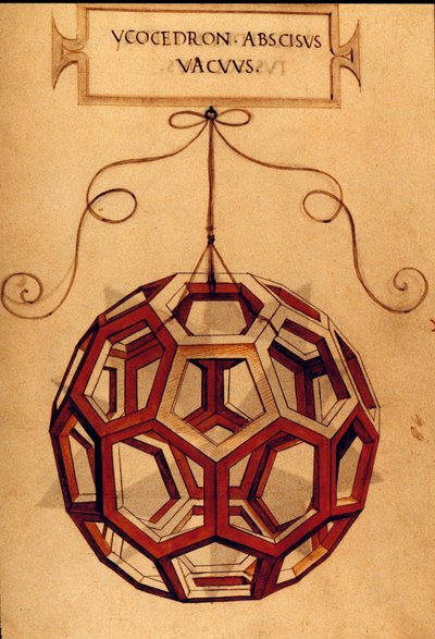 Géométrie : Un icosaèdre - Leonardo da Vinci
