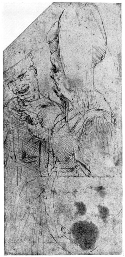 Couple grotesque - Leonardo da Vinci