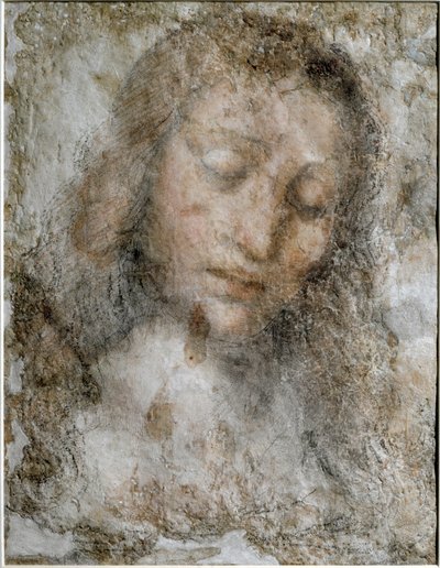 Tête du Christ Rédempteur - Leonardo da Vinci