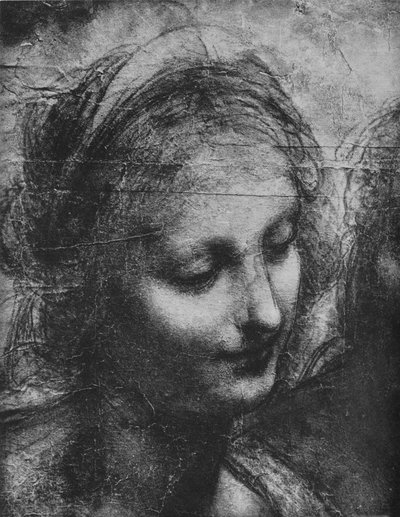 Tête de la Vierge - Vierge à l