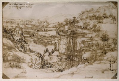 Paysage de Santa Maria della Neve: le paysage de la vallée de l