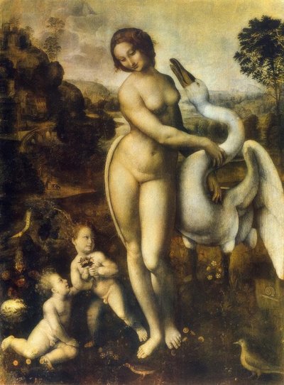 Léda et le cygne - Leonardo da Vinci
