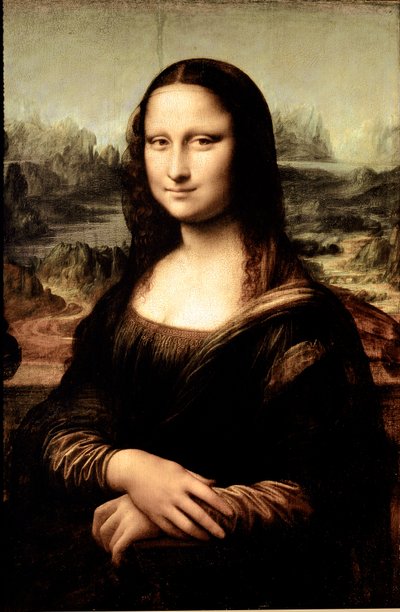 Mona Lisa, vers 1503-6 (huile sur panneau) - Leonardo da Vinci
