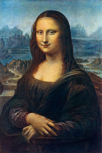 Mona Lisa, vers 1505, 1912 - Leonardo da Vinci