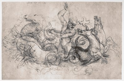 Neptune, vers 1504 - Leonardo da Vinci