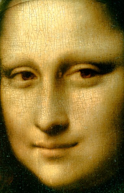 Portrait de Mona Lisa (détail) - Leonardo da Vinci