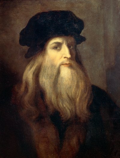 Présumé autoportrait (portrait de Lucan de Vinci) - Leonardo da Vinci