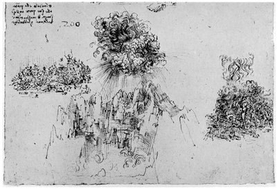 Esquisse du Jugement dernier - Leonardo da Vinci