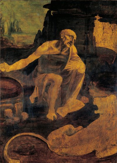 Saint Jérôme, c.1480-82 - Leonardo da Vinci