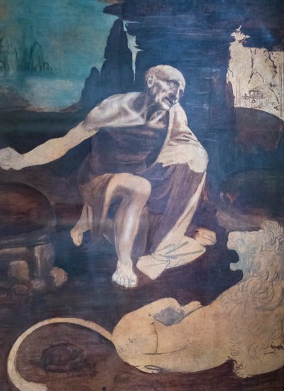 Saint Jérôme, vers 1480-82 - Leonardo da Vinci