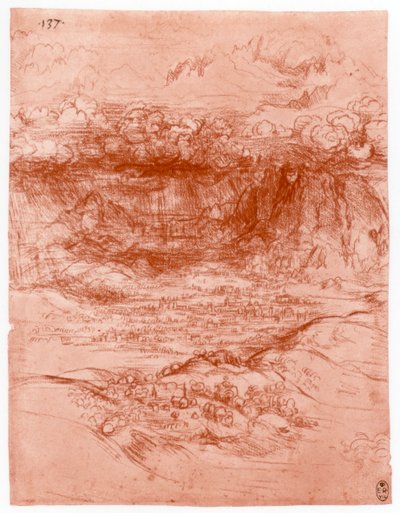 Tempête dans les Alpes - Leonardo da Vinci