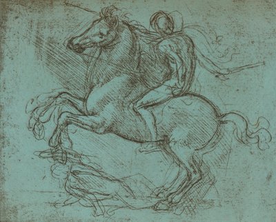 Étude pour le Monument Sforza - Leonardo da Vinci