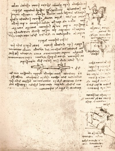 Étude pour le monument Sforza, vers 1482-1499, 1883 - Leonardo da Vinci