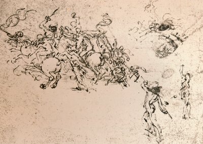Étude pour la fresque de la Bataille d