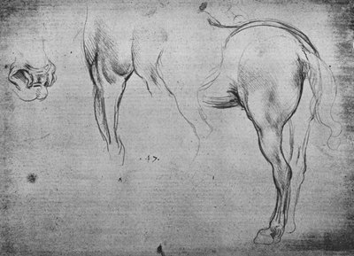Trois croquis de l