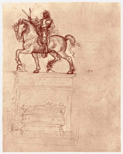 Monument Trivulzio, vers 1511 - Leonardo da Vinci