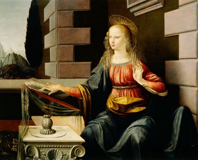 Vierge Marie, détail de l