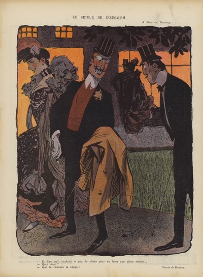 Illustration pour Le Rire - Leonce Burret