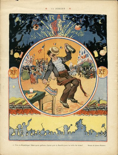 Illustration de Leonce Burret (1865-1915) dans Le Rire - Leonce Burret