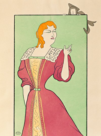 Actrice Marie-Louise Marsy dans le rôle d