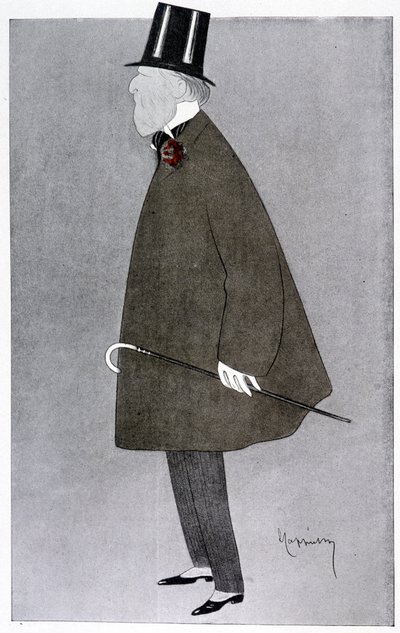 Portrait comique de Jacques Doucet dans « Fantasio » - Leonetto Cappiello