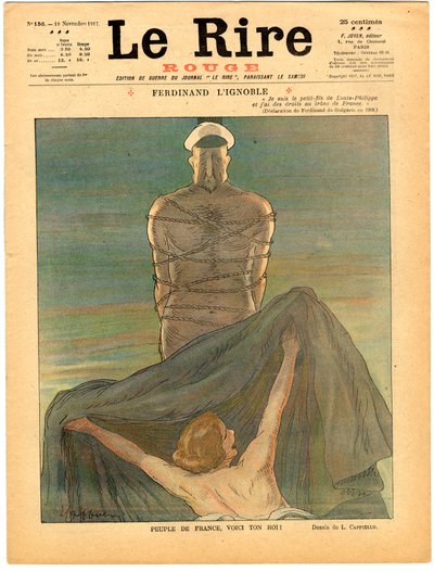 Couverture de « Le Rire Rouge », Satirique en Couleurs - Leonetto Cappiello