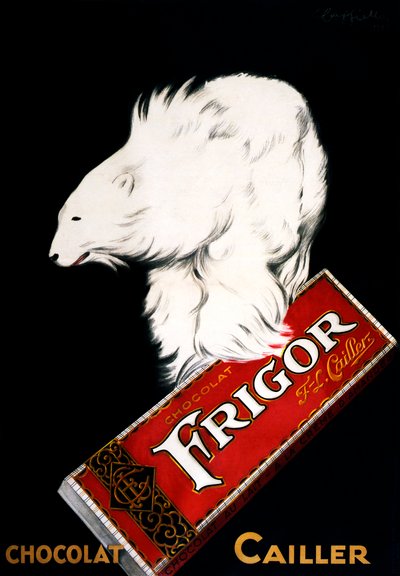 Affiche de Frigor Chocolate par Leonetto Cappiello - Leonetto Cappiello