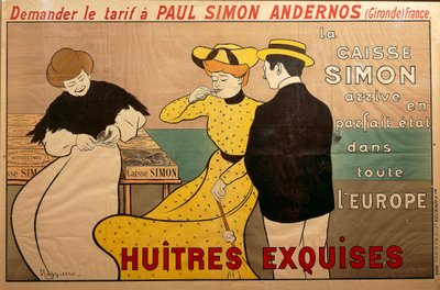 Huitres exquises - Leonetto Cappiello