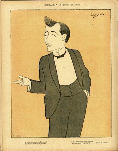 Illustration de Leonetto Cappiello dit Cappiello (1875-1942) dans Le Lire, no. 297 - Leonetto Cappiello