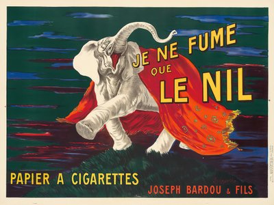Je ne fume que le Nil, 1912 - Leonetto Cappiello