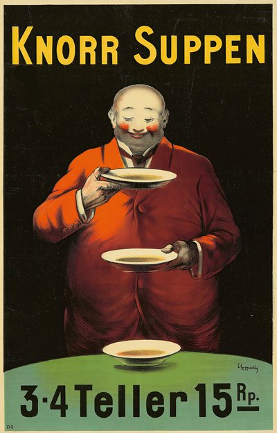 Knorr Suppen, début des années 1930 - Leonetto Cappiello
