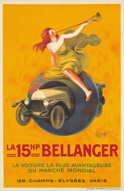 La 15HP Bellanger - Leonetto Cappiello