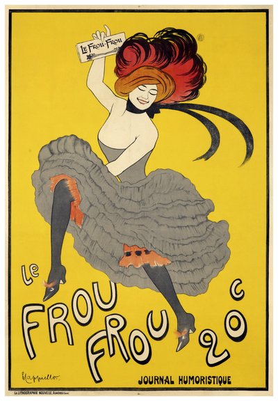 Le Frou-Frou (1899) numéro inaugural - Leonetto Cappiello