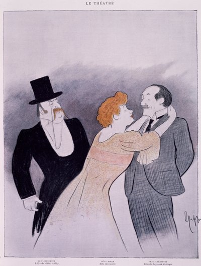 Lucette au Théâtre du Ginnasio, par Leonetto Cappiello - Leonetto Cappiello
