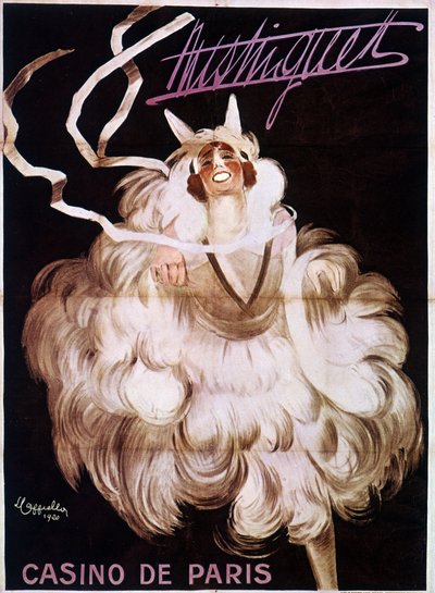 Mistinguett au Casino de Paris, affiche de Leonetto Cappiello - Leonetto Cappiello