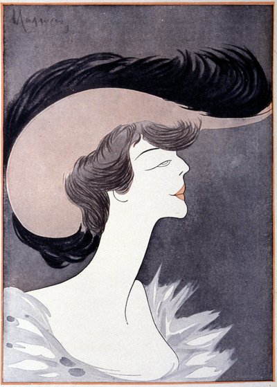 Portrait de Mme Longworth (Alice Roosevelt Longworth) - Leonetto Cappiello