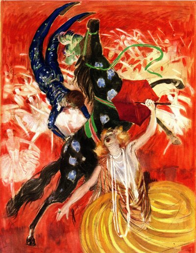 Le cirque - composition de Leonetto Cappiello (1875-1942) 1923 - Leonetto Cappiello