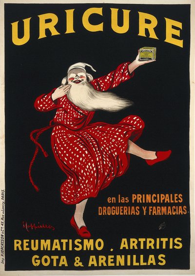 Uricure, c. 1910 - Leonetto Cappiello