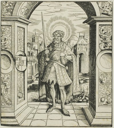Saint Rolandus, des Saints liés à la maison de Habsbourg - Leonhard Beck