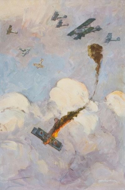 Combat aérien - Leonhard Sandrock